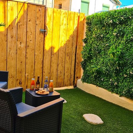 T2 Chambre Miroir Jardin Et Parking Prive Marsella Exterior foto
